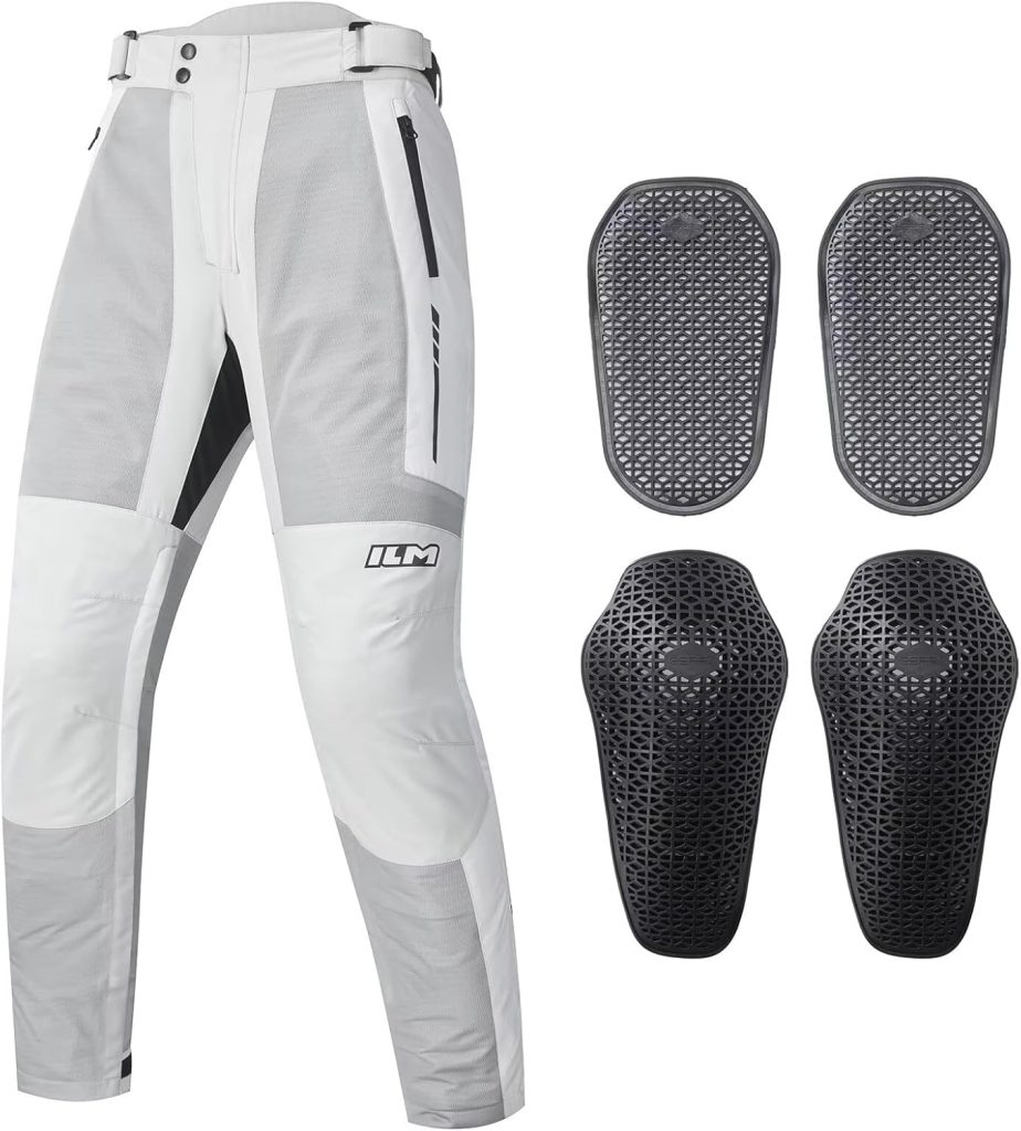 Best motorcycle riding pants - ILM mesh pants with CE armor
